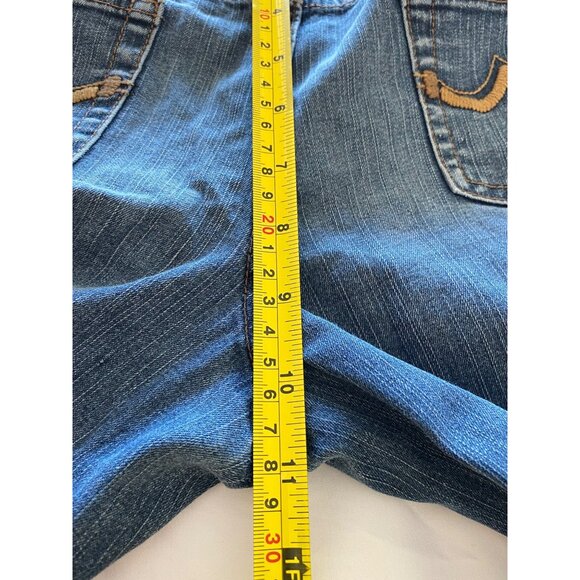 Old Navy Kids Denim Jeans Size 16 Regular Straight Fit Blue Denim 100% Cotton - Picture 12 of 15